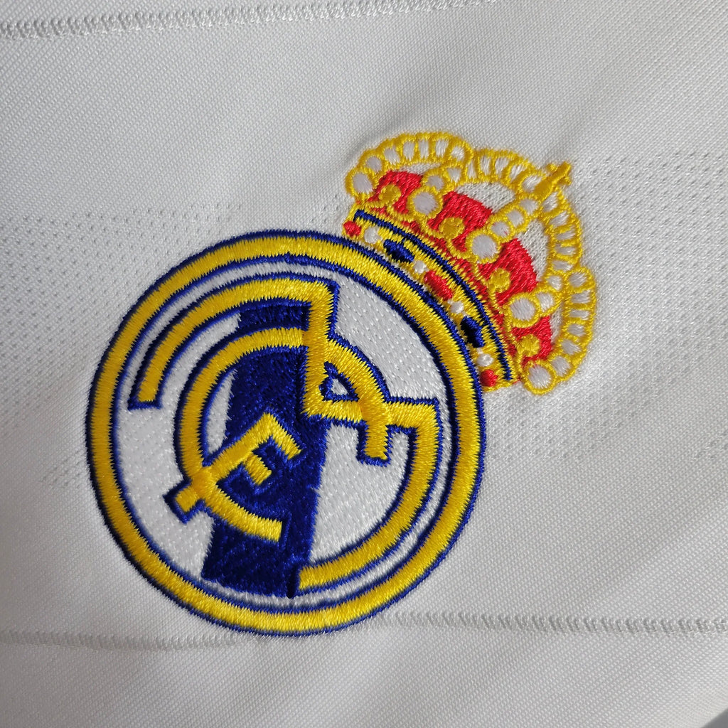 2017/18 Real Madrid Retro Home Jersey #11 Bale UCL