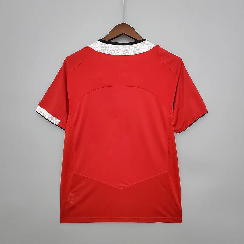Manchester United 2005-2006 Retro Home Short Sleeve Jersey Personalized UCL PL Patch Rare