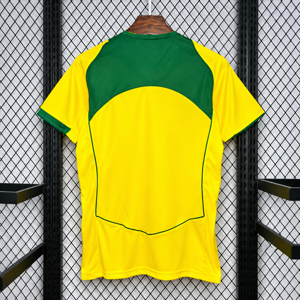 Brazil 2004 Retro Home Jersey