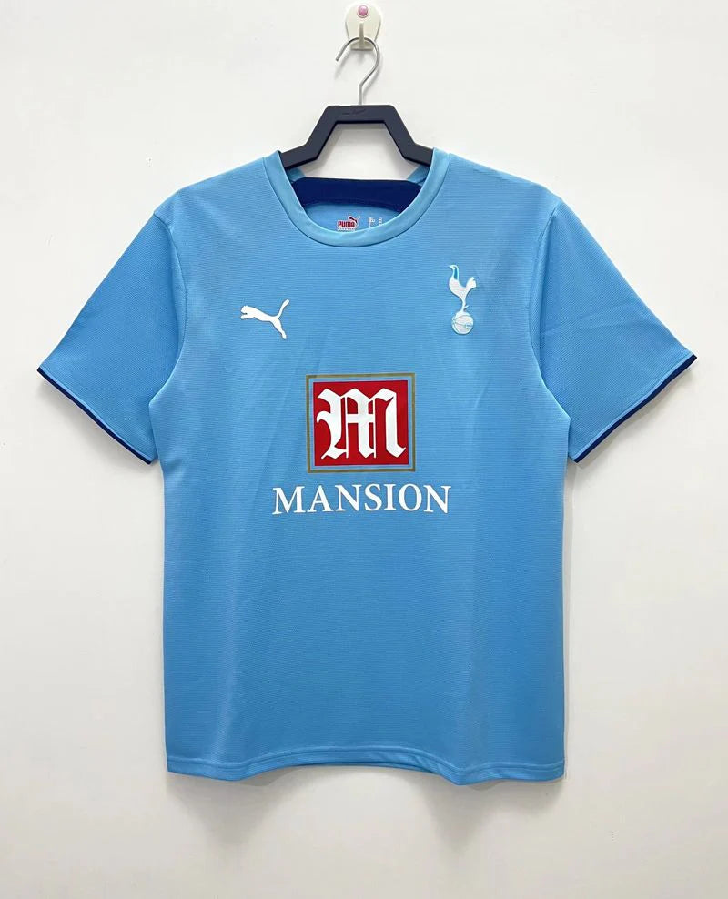 Tottenham Hotspur 2006-2007 Retro Away Blue Jersey Personalized PL UEFA Cup Patch Rare