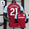 Aston Villa 2024-25 Home Jersey – Asensio 21 | Player Version | S–2XL