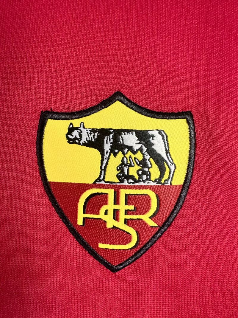 Retro AS Roma 1998-99 Home Jersey Long Sleeve #10 Totti