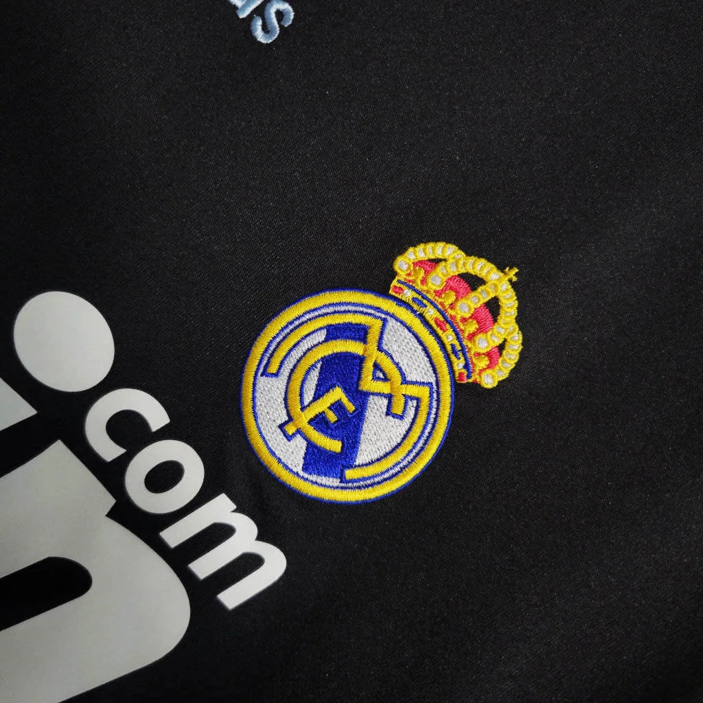2009/10 Real Madrid Retro Away Black Jersey #11 Benzema La Liga Personalized