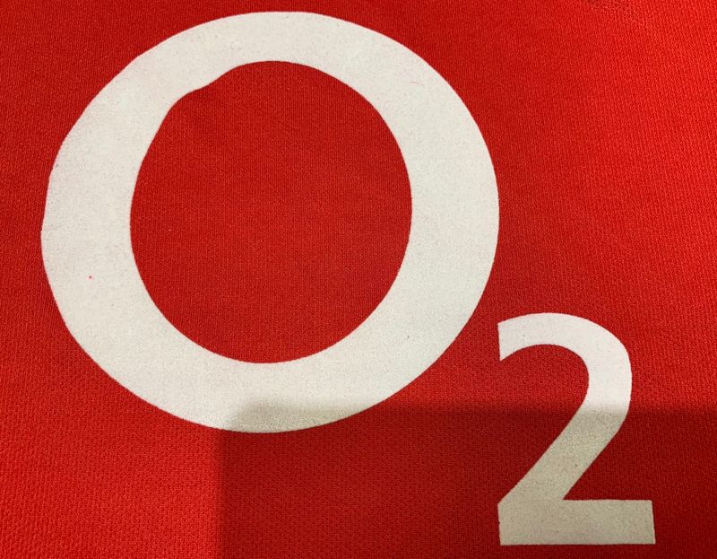 Arsenal FC 2002-2003 Retro Home Jersey | Custom Name & Number Men's Soccer Shirt - Long Sleeve O2 Edition with Optional UCL or Premier League Patches