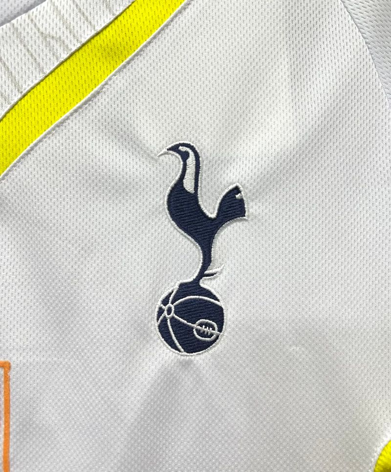 Tottenham Hotspur 2009-2010 Retro Home Short Sleeve Jersey Personalized Rare Collector