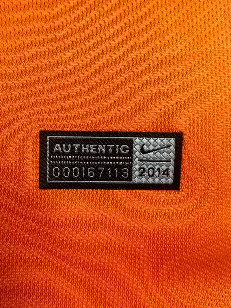 Netherlands 2014 Home Retro Jersey Sneijder #10