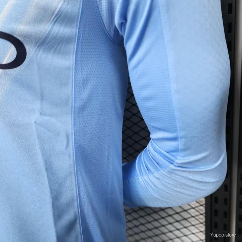 Man City 25-26 Home Long Sleeve Haaland #9