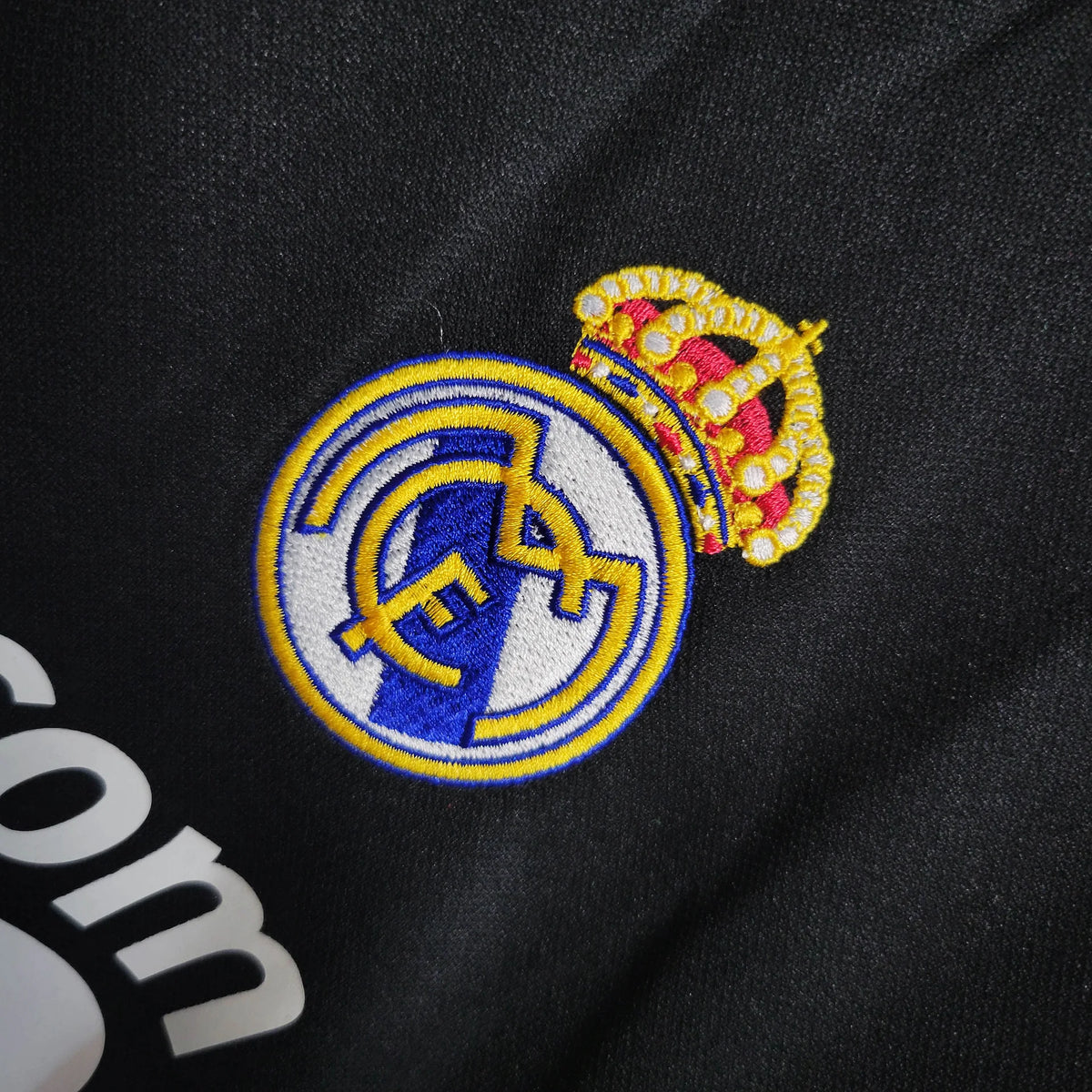 2008/09 Real Madrid Retro Away Black Jersey #7 Raul UCL Personalized