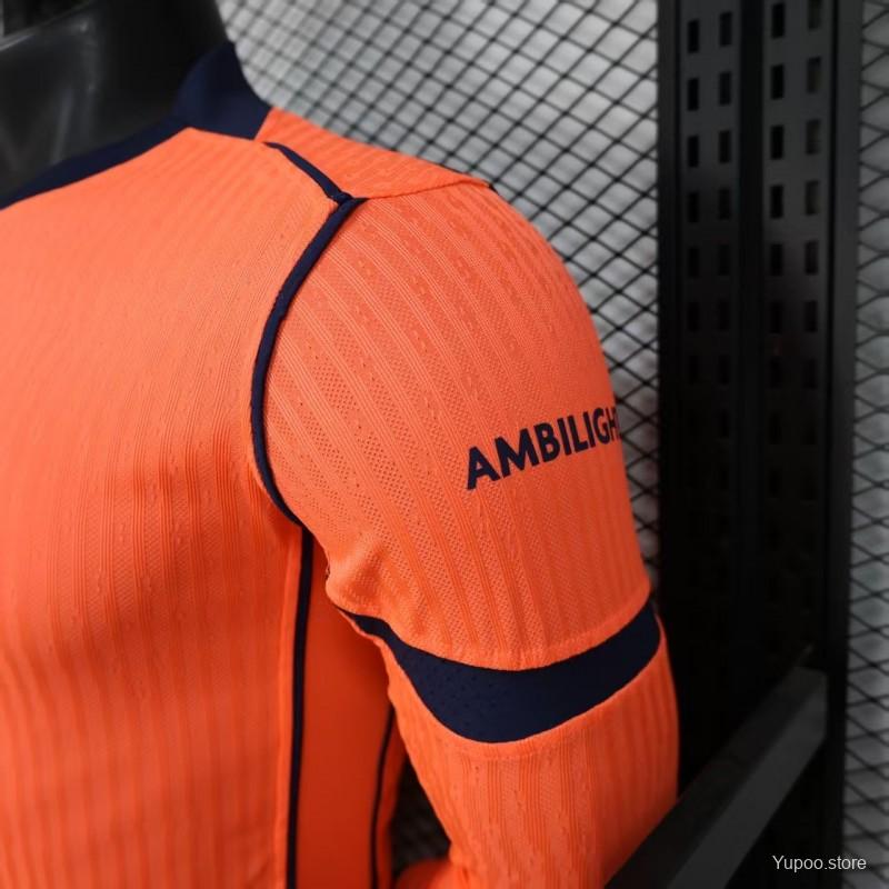 FC Barcelona 2025-26 Third Professional Long Sleeve Jersey | Custom Name & Number | UCL & La Liga