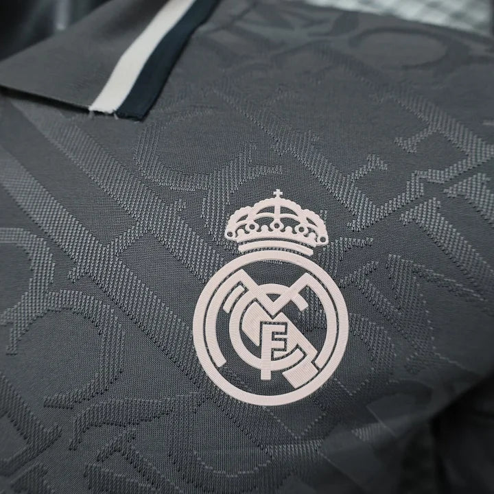 2024/25 Real Madrid Player Version Third Jersey UCL Patch Personalized