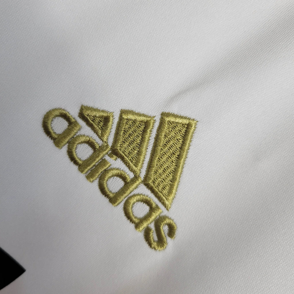2011/12 Real Madrid Retro Home White Long Sleeve Jersey UCL Patch Personalized