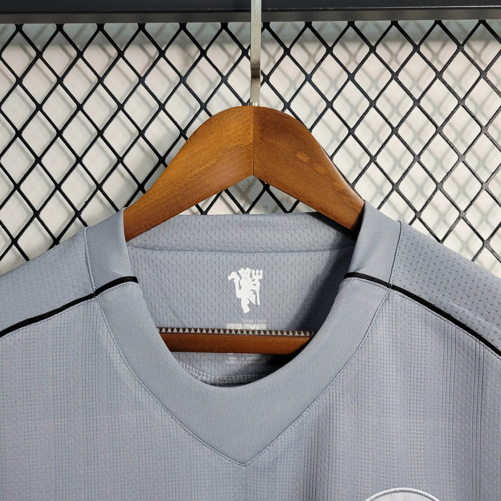 Manchester United 2007-2008 Retro GK Long Sleeve Jersey #1 Van der Sar Personalized PL Rare
