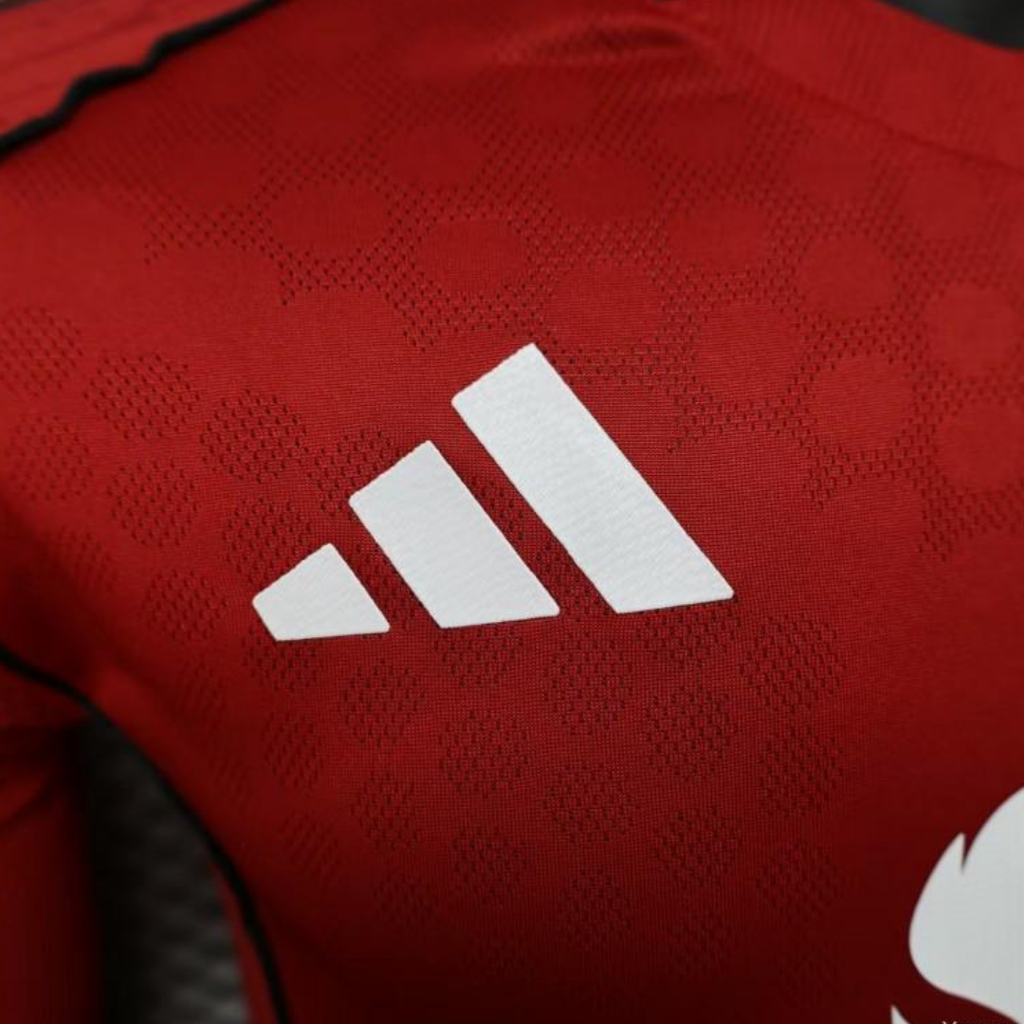 Manchester United 2025-2026 Home Long Sleeve Jersey #30 Sesko Personalized PL Rare