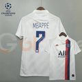 PSG 2019-20 Away Retro Jersey Mbappe #7 UCL