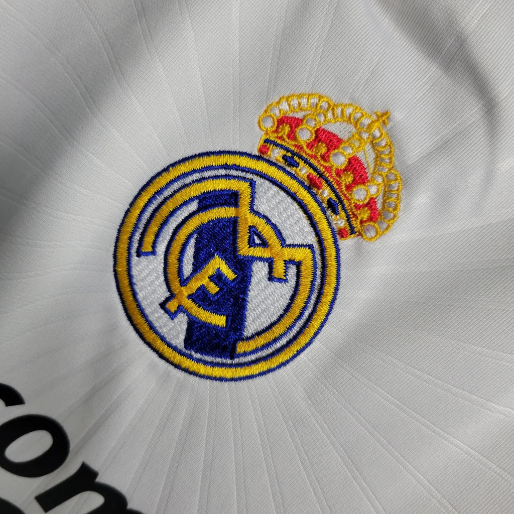 2011/12 Real Madrid Retro Home White Jersey #9 Ronaldo UCL & La Liga Personalized