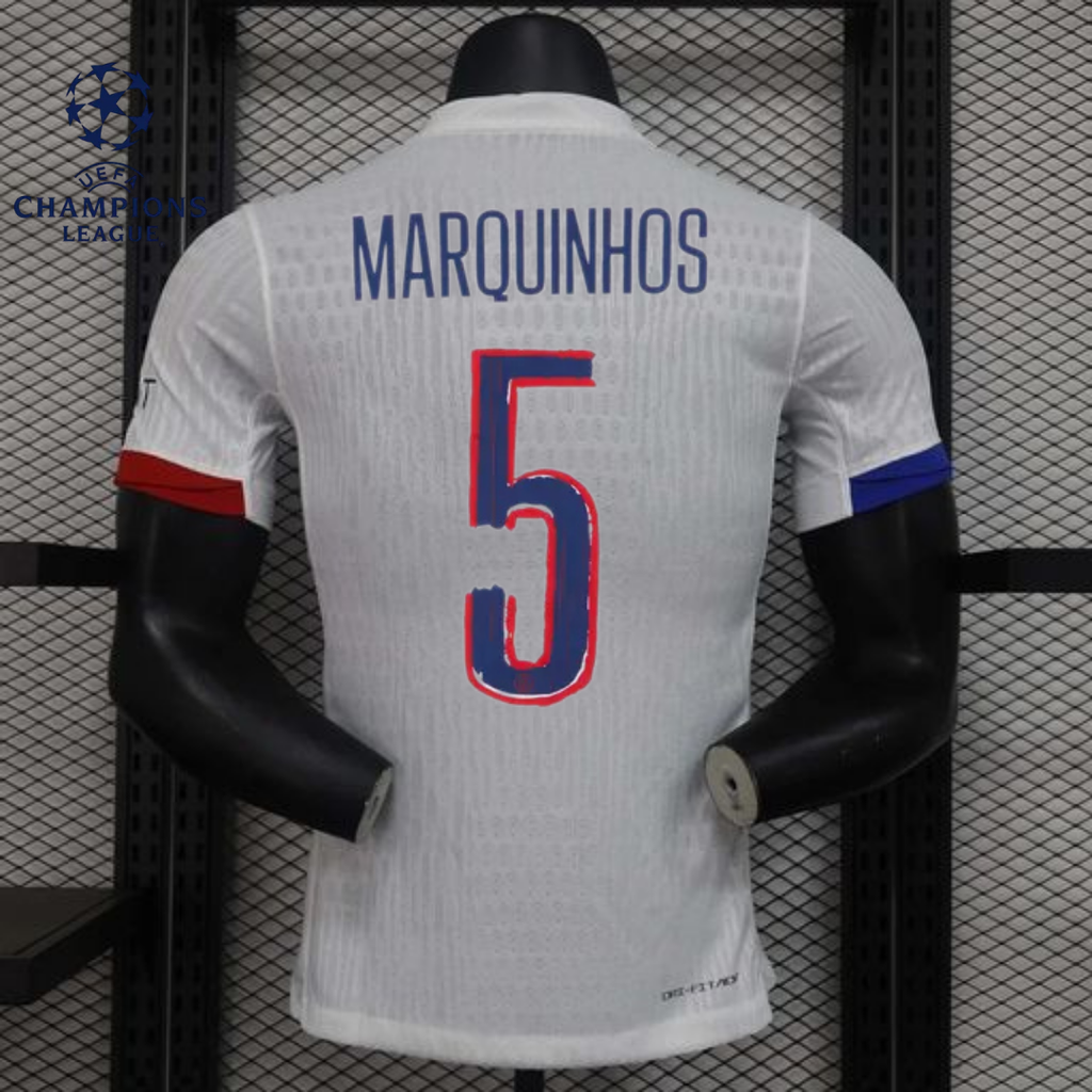 PSG 2024–2025 Away Player Version Jersey – Marquinhos #5