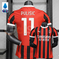 AC Milan 2024-25 Home Jersey Short Sleeve #11 Pulisic