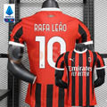 AC Milan 2024-25 Home Jersey Short Sleeve #10 Leao