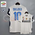 Inter Milan 2009-2010 Retro Away Short Sleeve Jersey #10 Sneijder Serie A UCL Patch Personalized Rare Treble