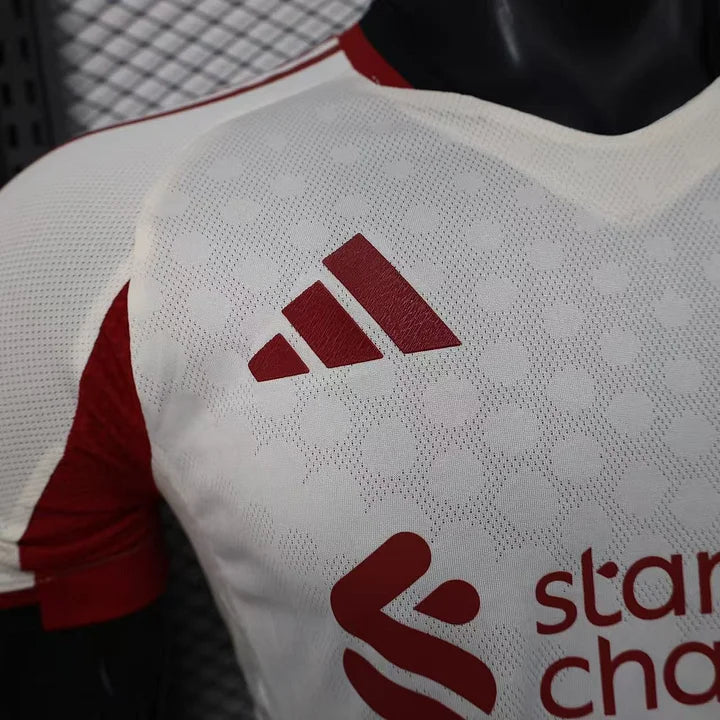2025-2026 Liverpool Player Version Third Short Sleeve Jersey #11 Salah Personalized UCL Patch