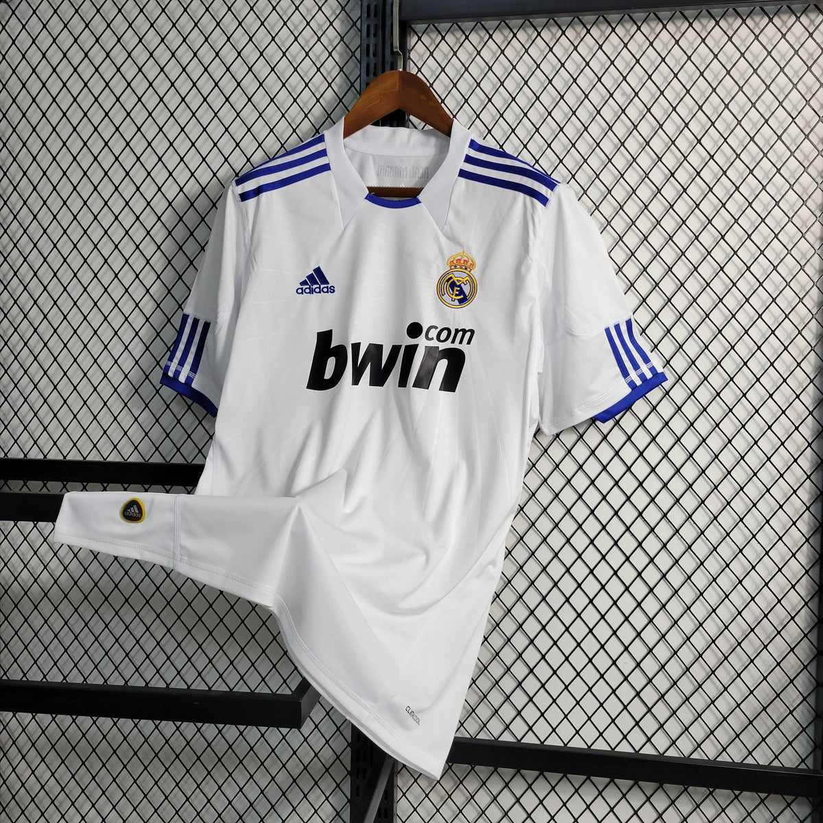 2011/12 Real Madrid Retro Home White Jersey #9 Ronaldo UCL & La Liga Personalized
