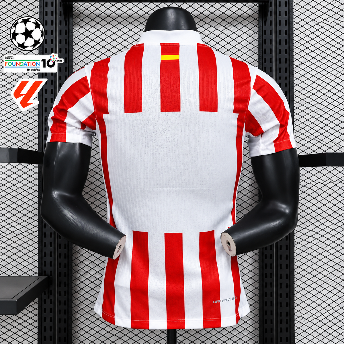 Atlético Madrid 2025-26 Home Jersey – Custom Name & Number | Short Sleeve | S–2XL