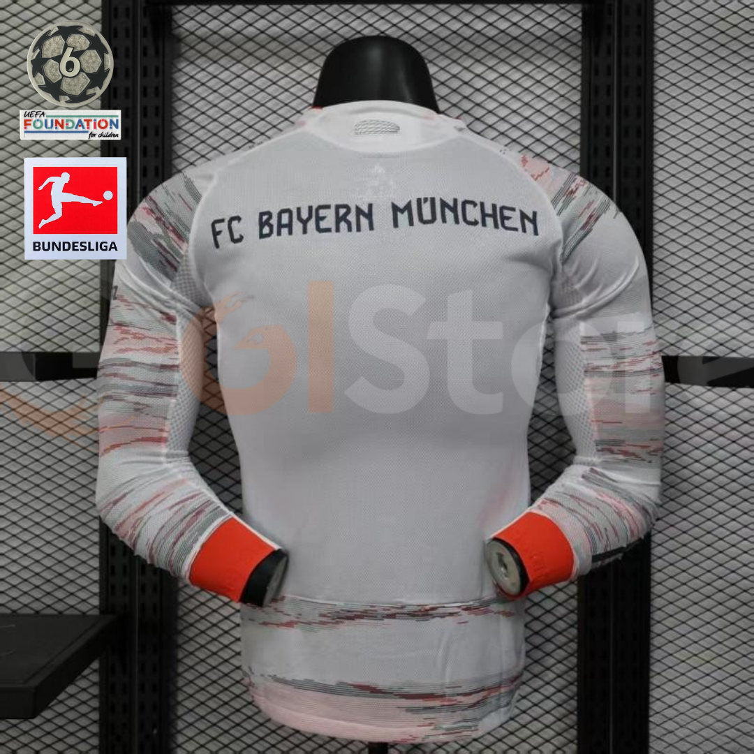 Bayern Munich 2025–2026 Away Long Sleeve Player Jersey