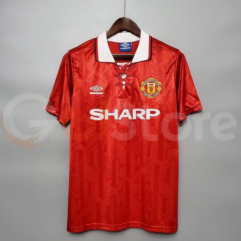 Manchester United 1992-1994 Retro Home Jersey Personalized Rare Collector