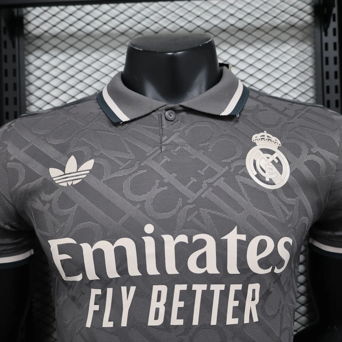 2024/25 Real Madrid Player Version Third Jersey UCL Patch Personalized