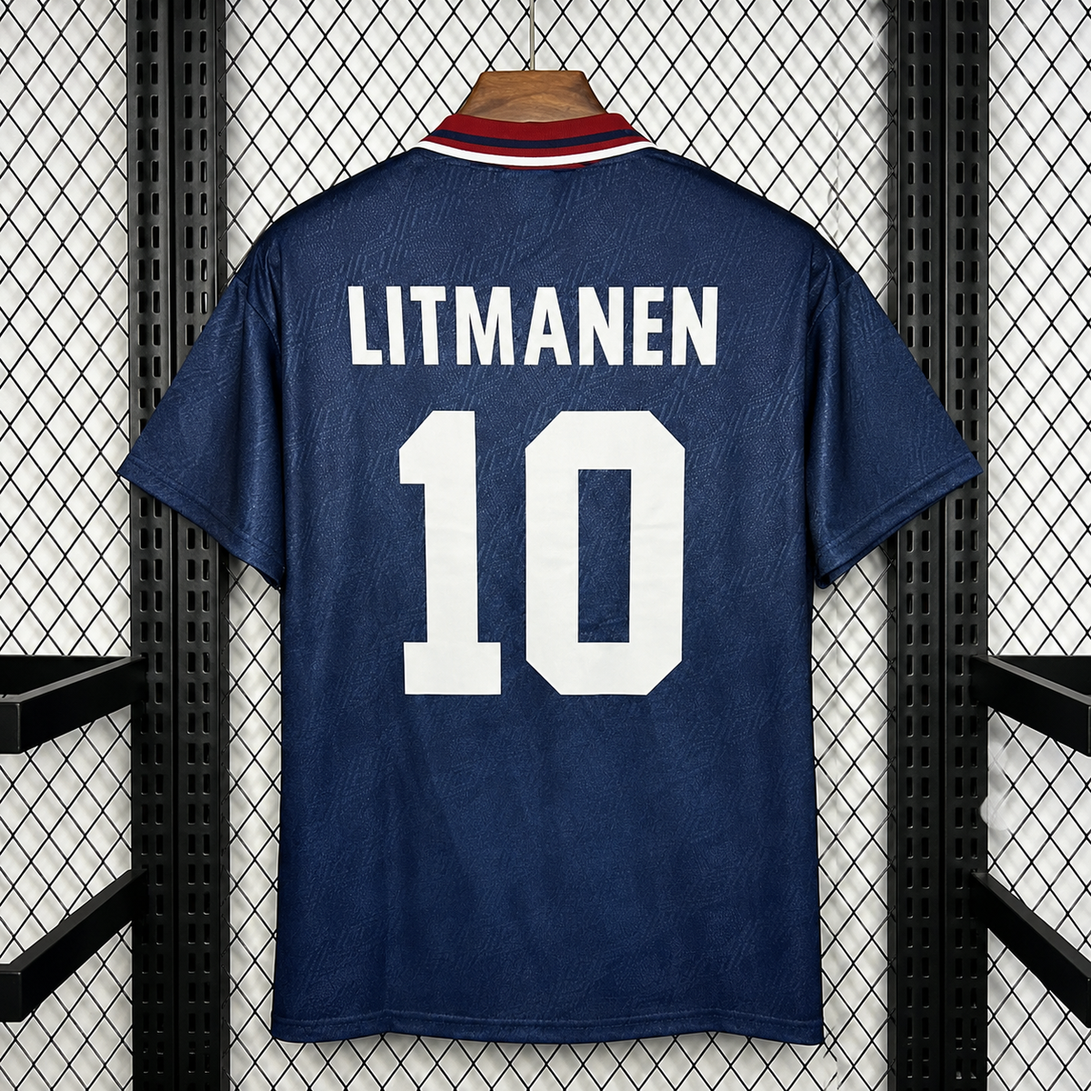 Retro Ajax 1994-95 Away Jersey Short Sleeve #10 Litmanen