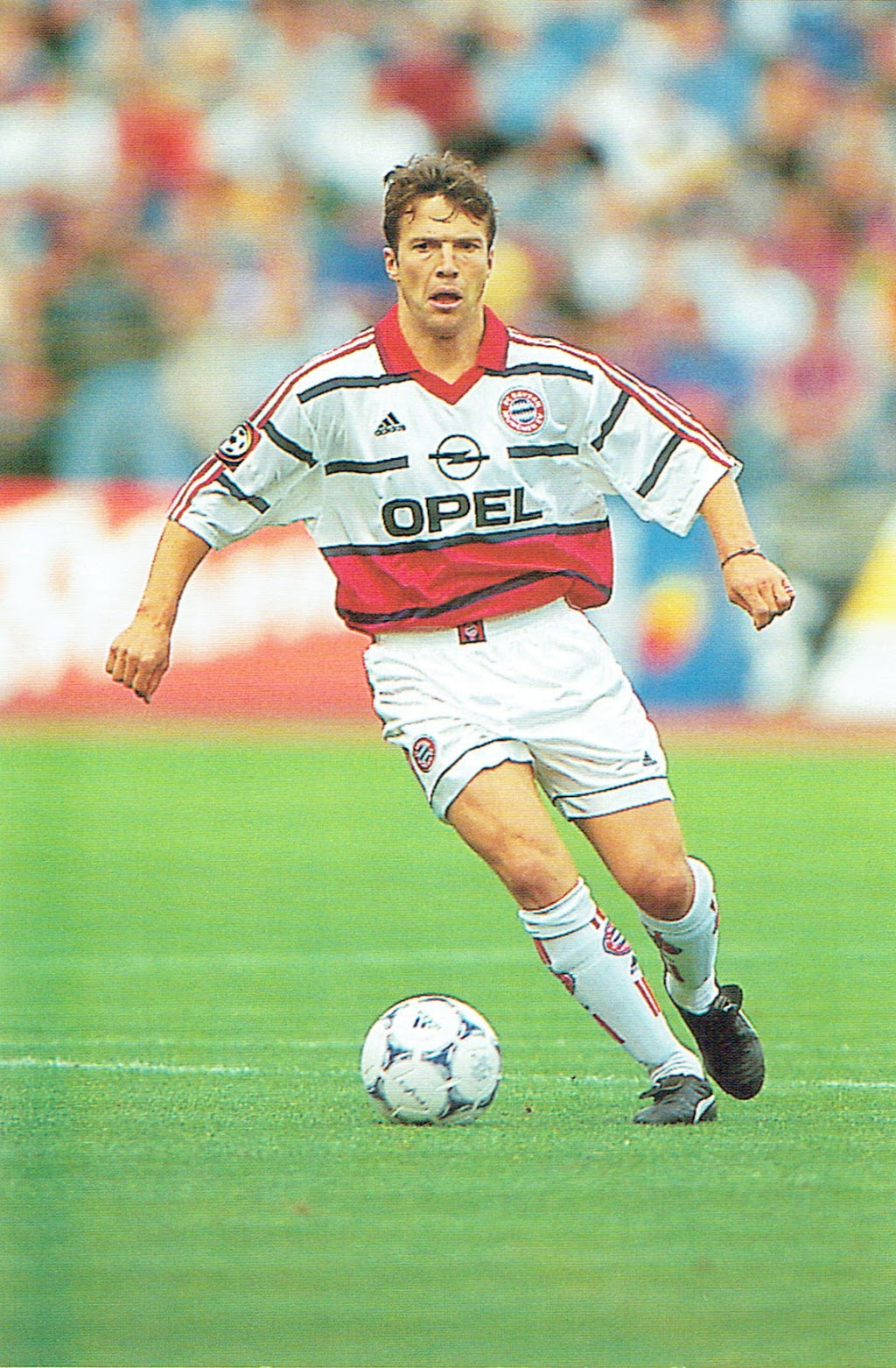 Bayern Munich 1999-2000 Retro Away Short Sleeve Jersey Personalized Rare Collector Elber Effenberg Kahn