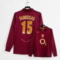 Arsenal FC 2005/06 Retro Home Long Sleeve No.15 Fabregas Jersey – Highbury Final Season Football Shirt S–2XL