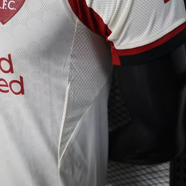 2025-2026 Liverpool Player Version Third Short Sleeve Jersey #11 Salah Personalized UCL Patch