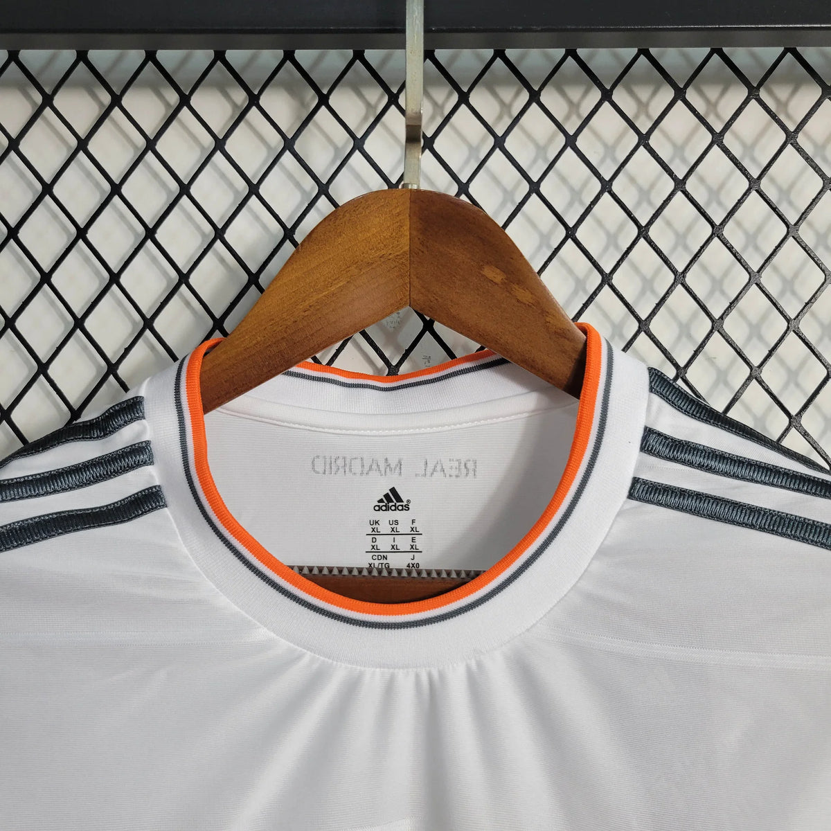 2013/14 Real Madrid Retro Home Jersey UCL Personalized