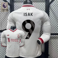 2026-2027 Liverpool Player Version Away Long Sleeve Jersey #9 Isak Personalized PL Patch