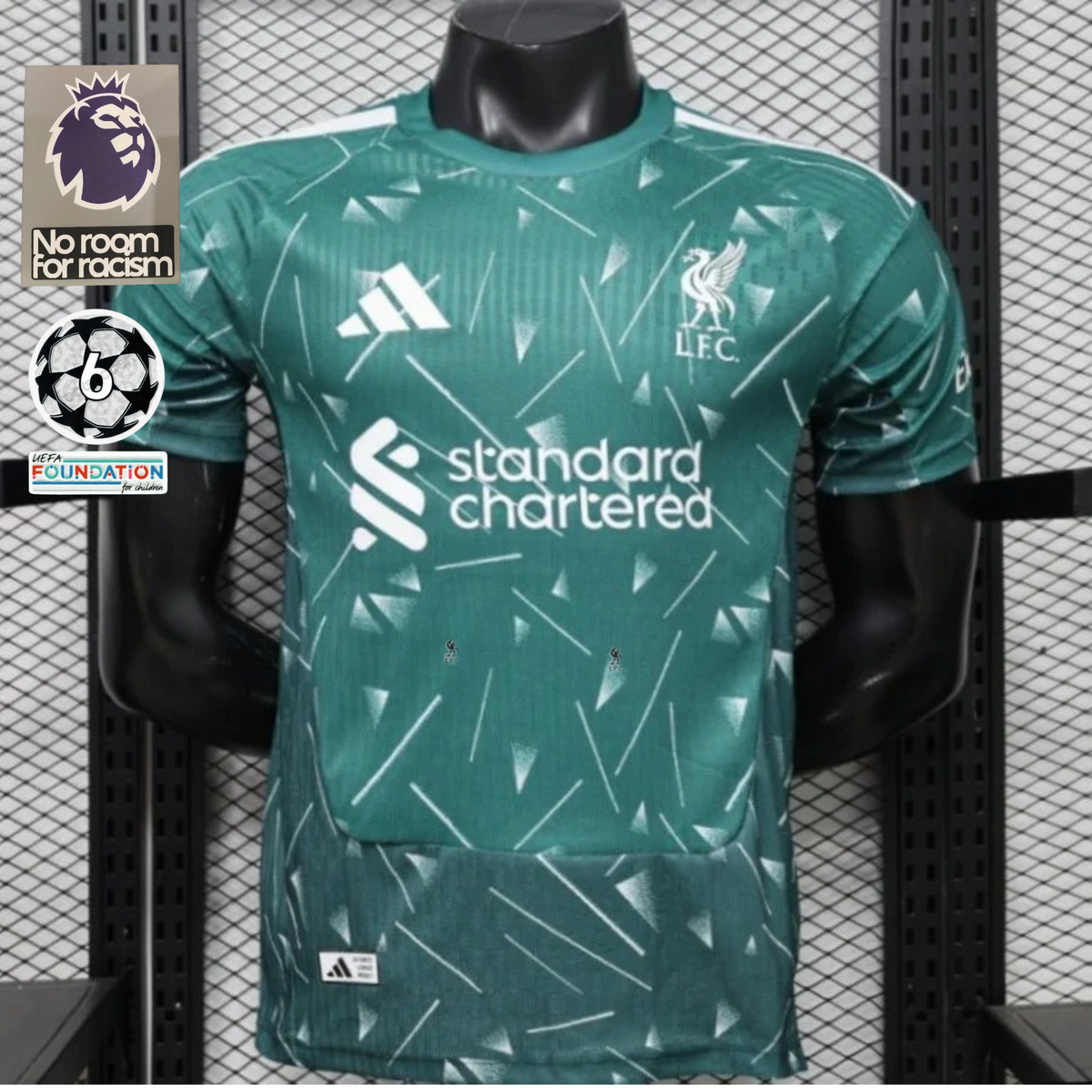 2026-2027 Liverpool Player Version Goalkeeper Short Sleeve Jersey Personalized PL UCL Patch