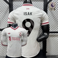 Liverpool 2026-2027 Away Player Version Short Sleeve Jersey #9 Isak Personalized PL Patch