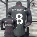 Liverpool 2026-2027 Away Long Sleeve Player Version Jersey #8 Szoboszlai Personalized PL UCL Rare