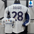 Inter Milan 2026-2027 Away Long Sleeve Player Version Jersey #28 Pavard Serie A Patch Personalized S-3XL