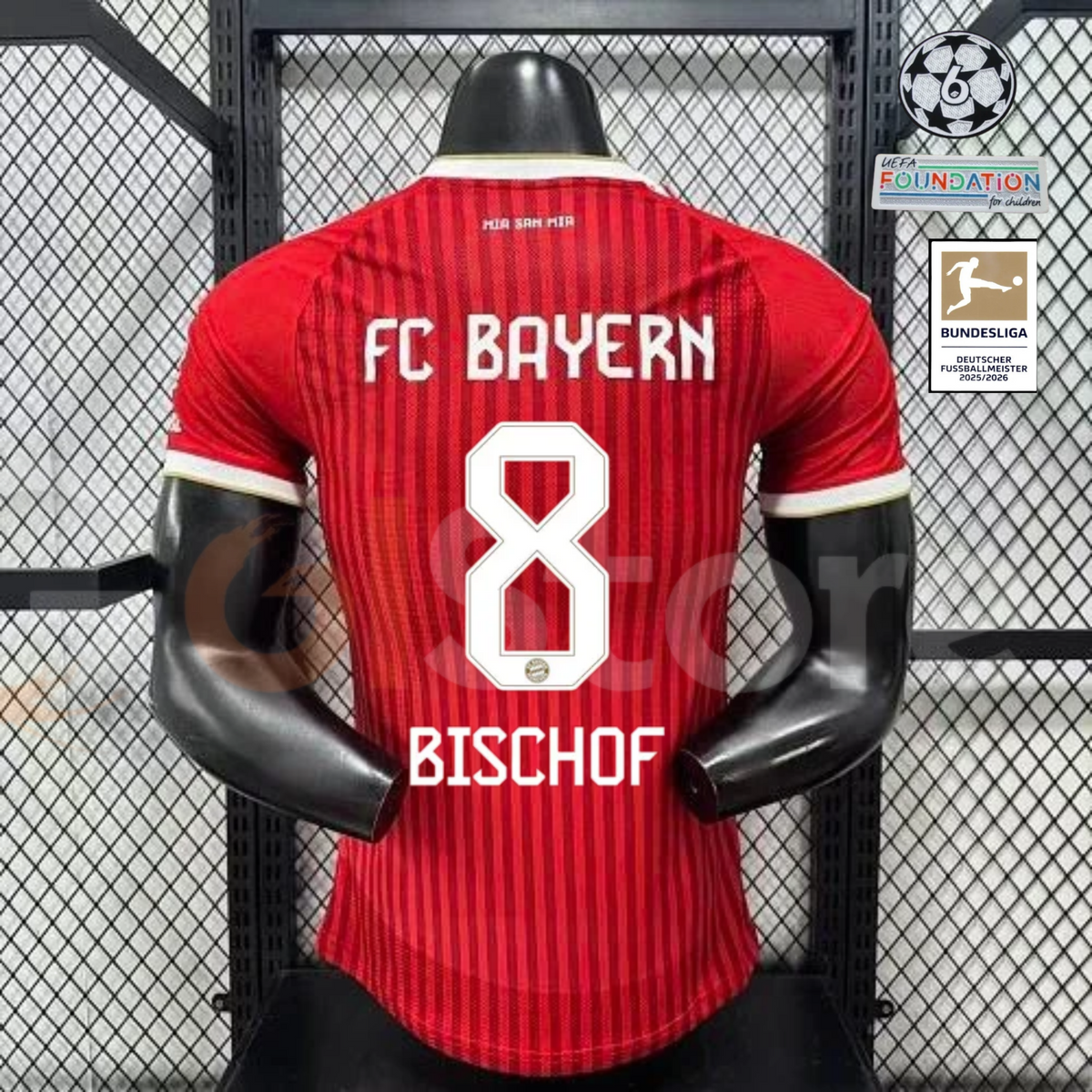 Bayern Munich 2026–2027 Home Player Jersey – Bischof #8