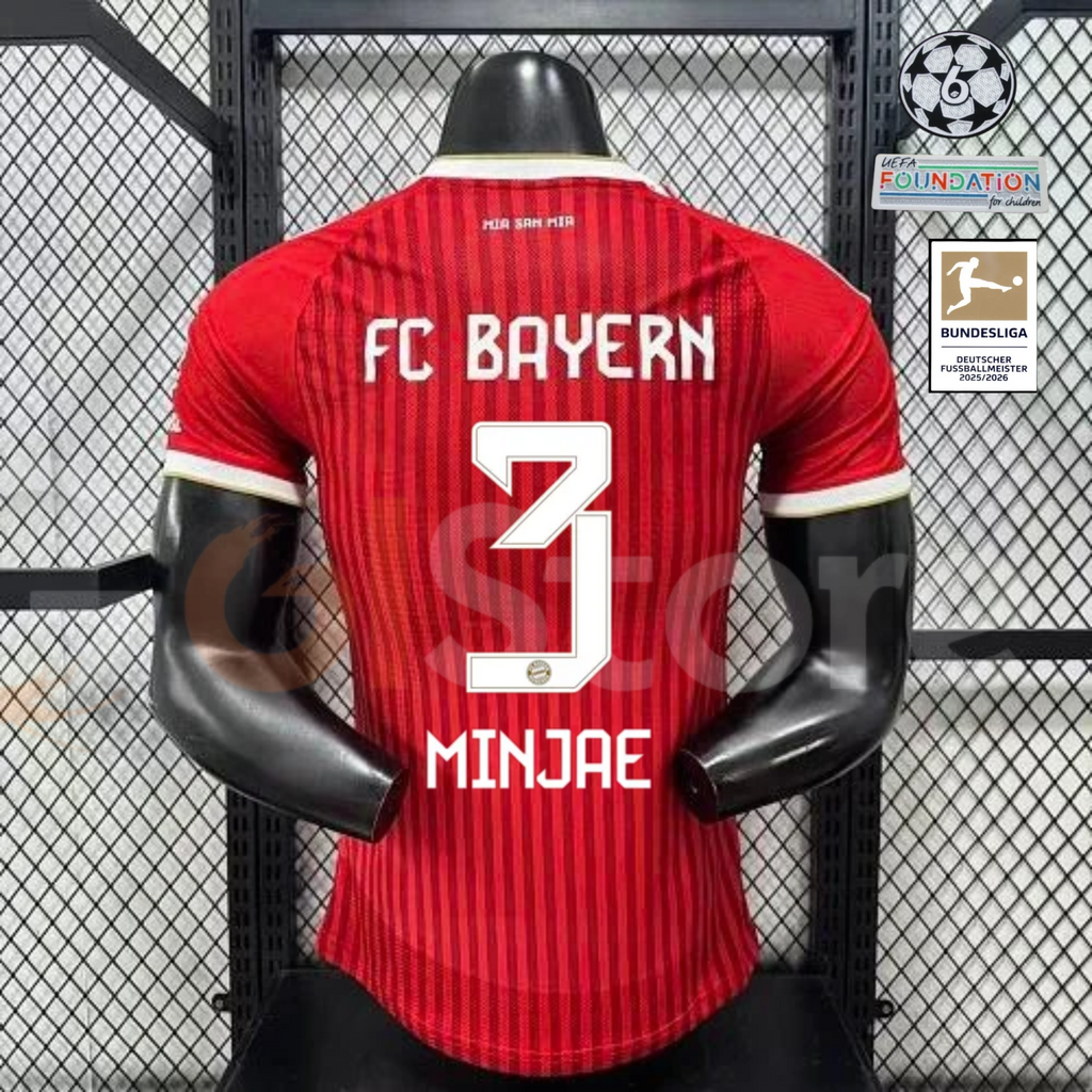 Bayern Munich 2026–2027 Home Player Jersey – Kim Min-jae #3