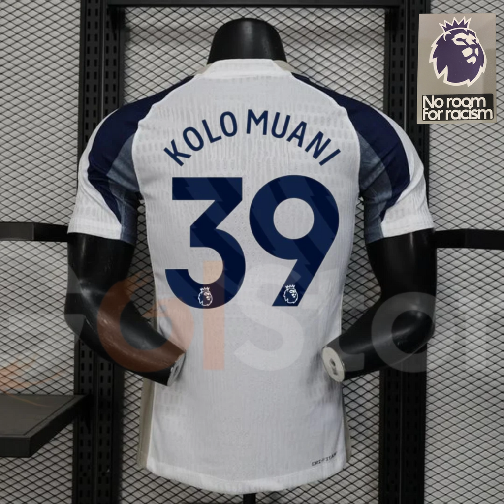 Tottenham Hotspur 2025–2026 Home Player Jersey – Kolo Muani #39