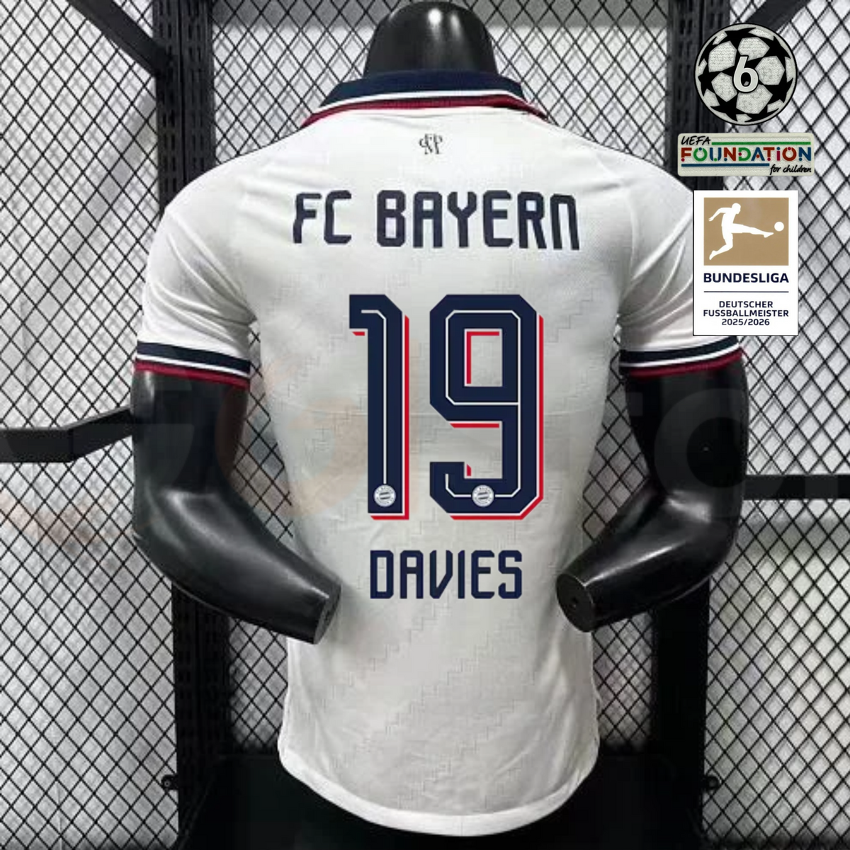 Bayern Munich 2026–2027 Away Player Jersey – Davies #19
