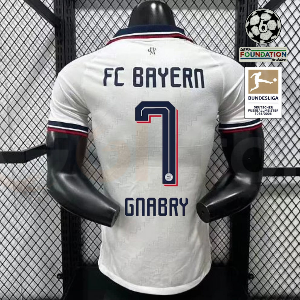 Bayern Munich 2026–2027 Away Player Jersey – Gnabry #7