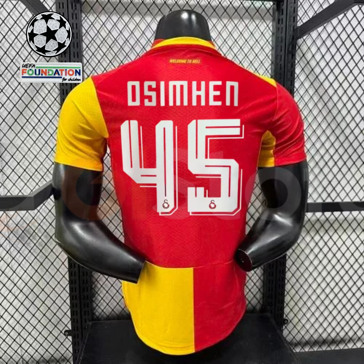 Galatasaray 2026–2027 Home Player Jersey – Osimhen #45