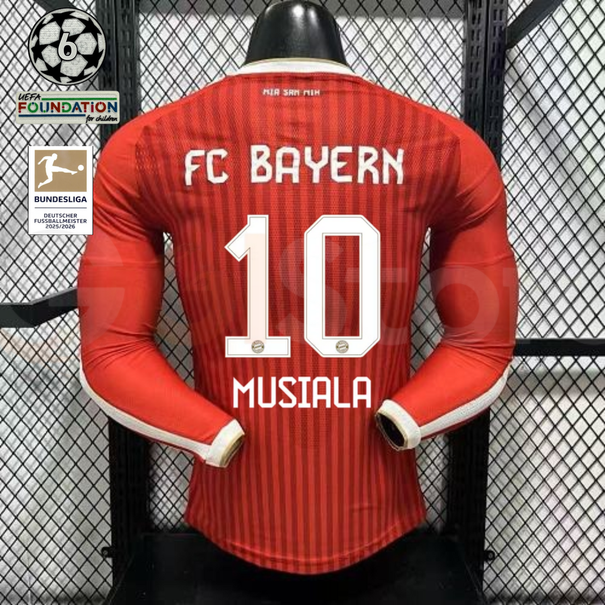 Bayern Munich 2026–2027 Home Long Sleeve Player Jersey – Musiala #10
