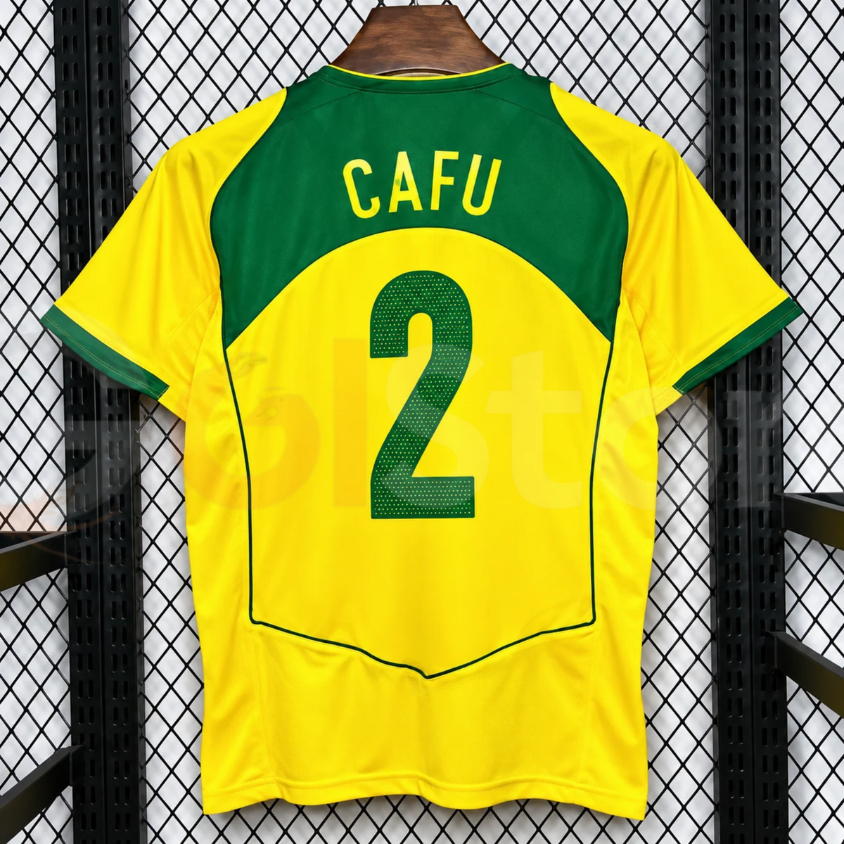 Brazil 2004 Retro Home Jersey – Cafu #2