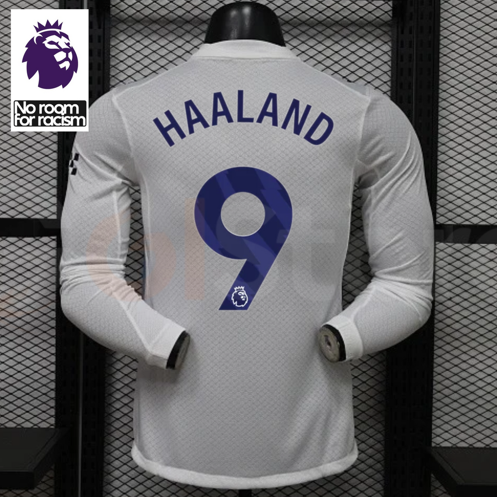 Manchester City 2026–2027 Away Long-Sleeve Player Jersey – Haaland #9 Premier League