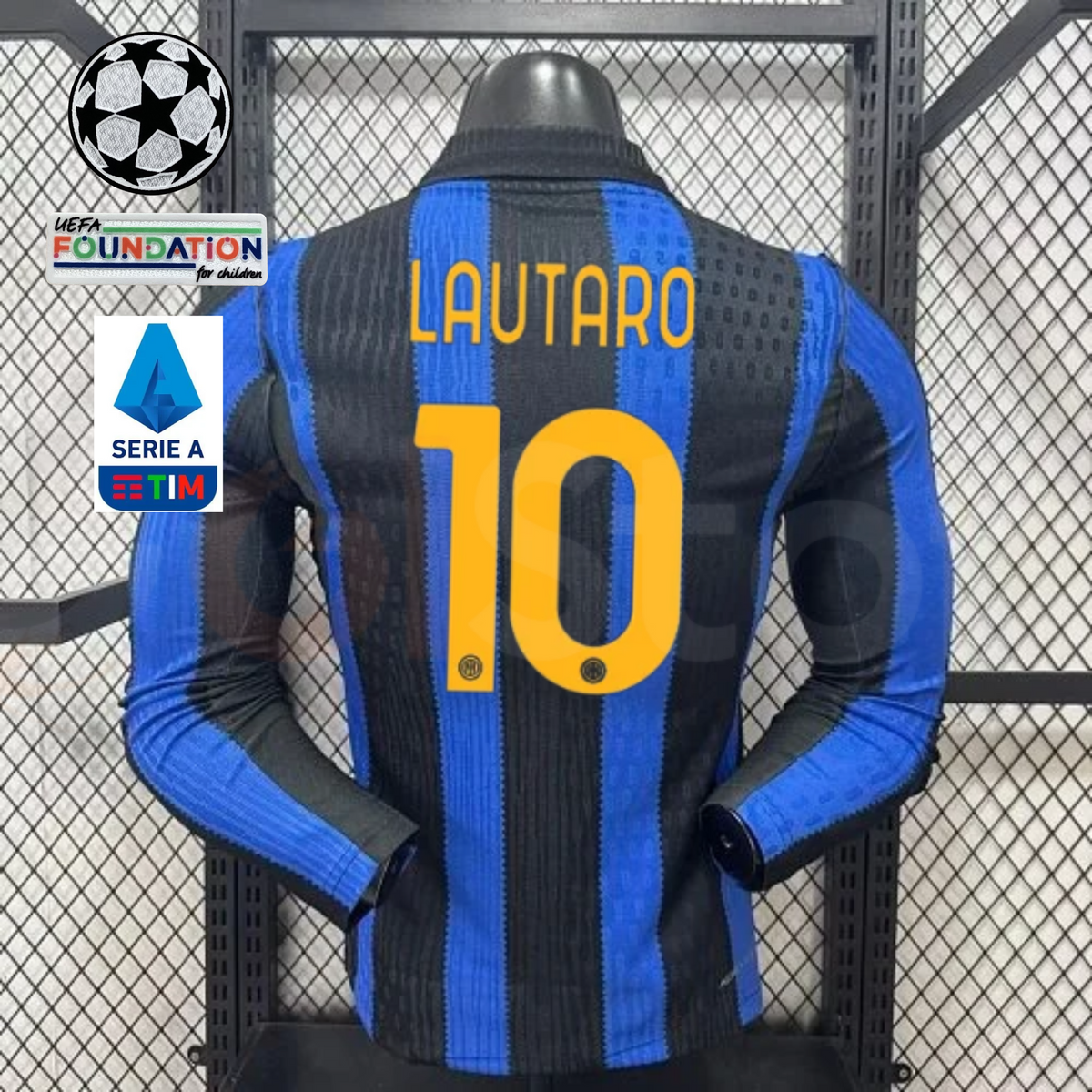 Inter Milan 2026–2027 Home Long-Sleeve Player Jersey – Lautaro #10