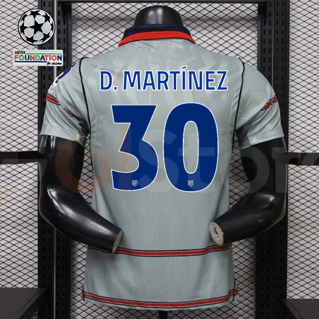 Atlético Madrid 2026–2027 Third Player Jersey – D. Martínez #30